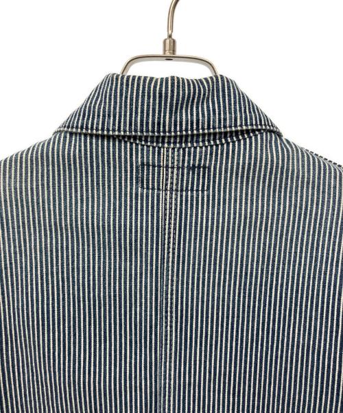 CarHartt（カーハート）CarHartt (カーハート) デニムジャケット ネイビー×ホワイト サイズ:Mの古着・服飾アイテム