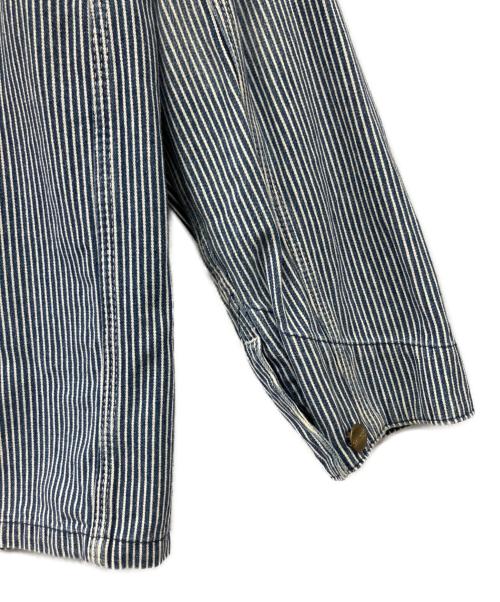 CarHartt（カーハート）CarHartt (カーハート) デニムジャケット ネイビー×ホワイト サイズ:Mの古着・服飾アイテム