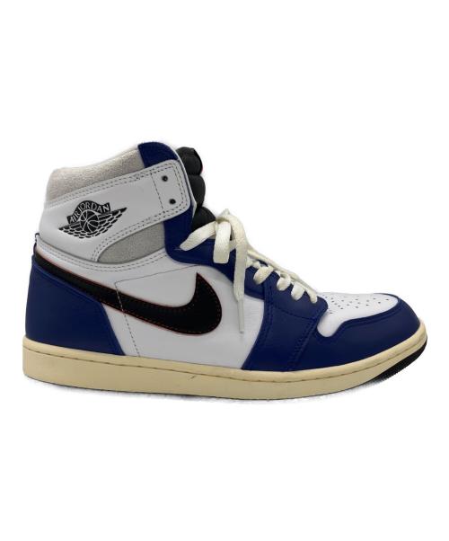 NIKE（ナイキ）NIKE (ナイキ) Nike Air Jordan 1 High(ナイキ エアジョーダン1 ハイ) ホワイト×ブルー サイズ:28.5cmの古着・服飾アイテム