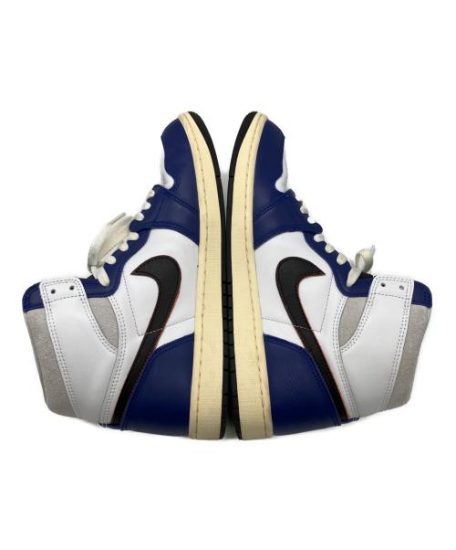 NIKE（ナイキ）NIKE (ナイキ) Nike Air Jordan 1 High(ナイキ エアジョーダン1 ハイ) ホワイト×ブルー サイズ:28.5cmの古着・服飾アイテム