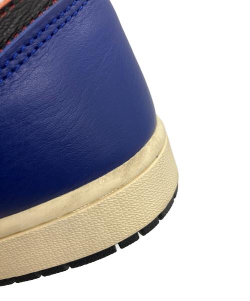 NIKE（ナイキ）NIKE (ナイキ) Nike Air Jordan 1 High(ナイキ エアジョーダン1 ハイ) ホワイト×ブルー サイズ:28.5cmの古着・服飾アイテム
