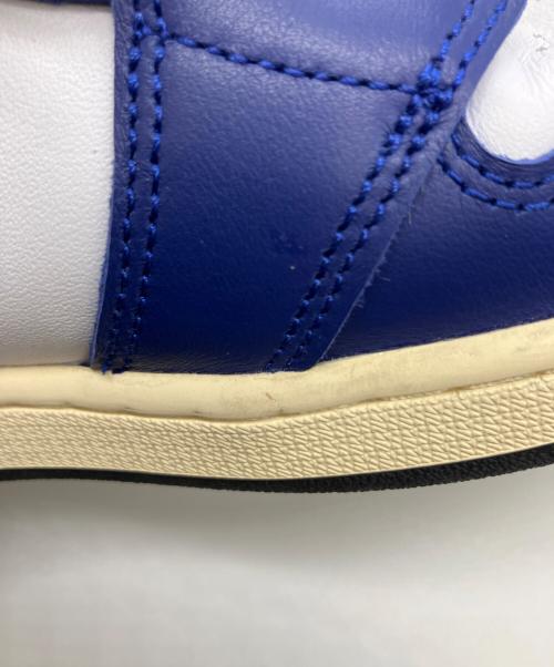 NIKE（ナイキ）NIKE (ナイキ) Nike Air Jordan 1 High(ナイキ エアジョーダン1 ハイ) ホワイト×ブルー サイズ:28.5cmの古着・服飾アイテム