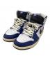 NIKE（ナイキ）の古着「Nike Air Jordan 1 High(ナイキ エアジョーダン1 ハイ)」｜ホワイト×ブルー