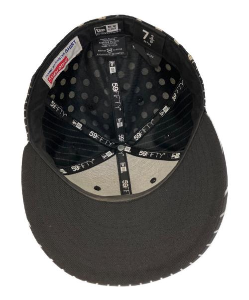 SUPREME（シュプリーム）Supreme (シュプリーム) COMME des GARCONS (コムデギャルソン) New Era (ニューエラ) キャップ ブラックの古着・服飾アイテム