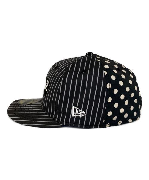 SUPREME（シュプリーム）Supreme (シュプリーム) COMME des GARCONS (コムデギャルソン) New Era (ニューエラ) キャップ ブラックの古着・服飾アイテム