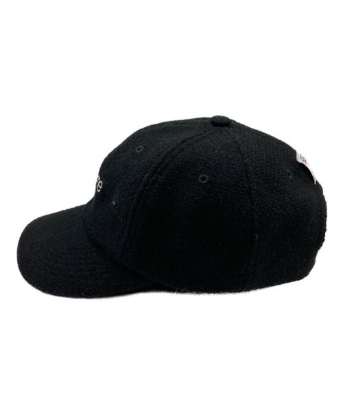SUPREME（シュプリーム）Supreme (シュプリーム) Harris Tweed (ハリスツイード) キャップ ブラックの古着・服飾アイテム