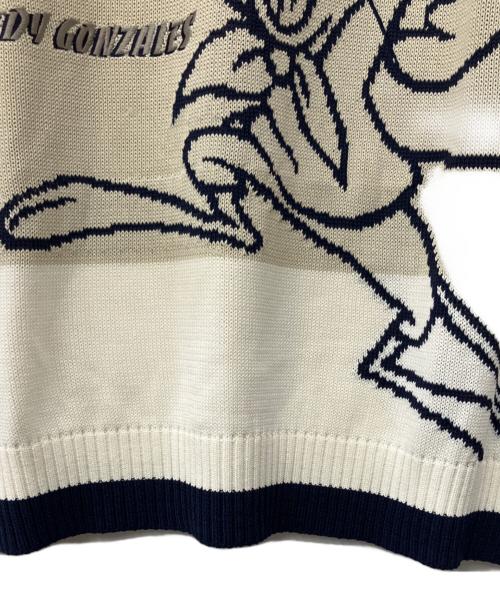 PIASPORTS（ピアスポーツ）PIASPORTS (ピアスポーツ) セーター アイボリー サイズ:Fの古着・服飾アイテム