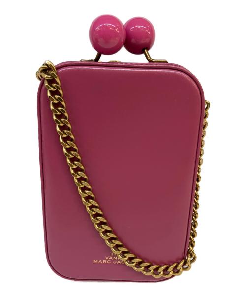 THE VANITY MARC JACOBS（ザ ヴァニティー マーク ジェイコブス）the vanity MARC JACOBS (ザ ヴァニティー マーク ジェイコブス) ショルダーバッグ ピンクの古着・服飾アイテム