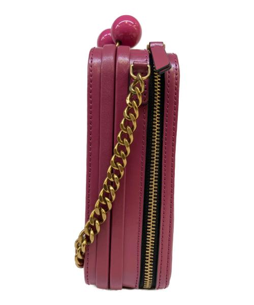 THE VANITY MARC JACOBS（ザ ヴァニティー マーク ジェイコブス）the vanity MARC JACOBS (ザ ヴァニティー マーク ジェイコブス) ショルダーバッグ ピンクの古着・服飾アイテム