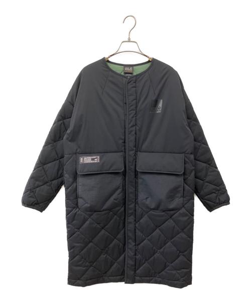 Jack Wolfskin（ジャック ウルフスキン）Jack Wolfskin (ジャック ウルフスキン) 中綿コート ブラック サイズ:Mの古着・服飾アイテム
