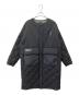 Jack Wolfskin（ジャック ウルフスキン）の古着「中綿コート」｜ブラック