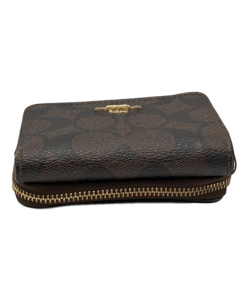 COACH（コーチ）COACH (コーチ) 3つ折り財布 ブラウンの古着・服飾アイテム