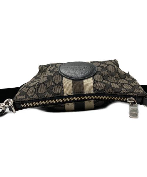 COACH（コーチ）COACH (コーチ) ショルダーバッグ ブラック×ベージュの古着・服飾アイテム