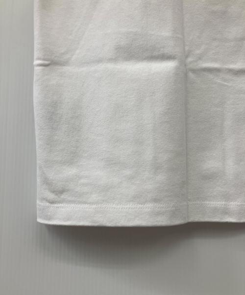 HUF（ハフ）HUF (ハフ) ポケットTシャツ ホワイト サイズ:Lの古着・服飾アイテム