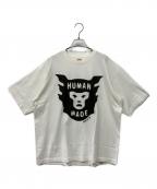 HUMAN MADEヒューマンメイド）の古着「Tシャツ」｜ホワイト