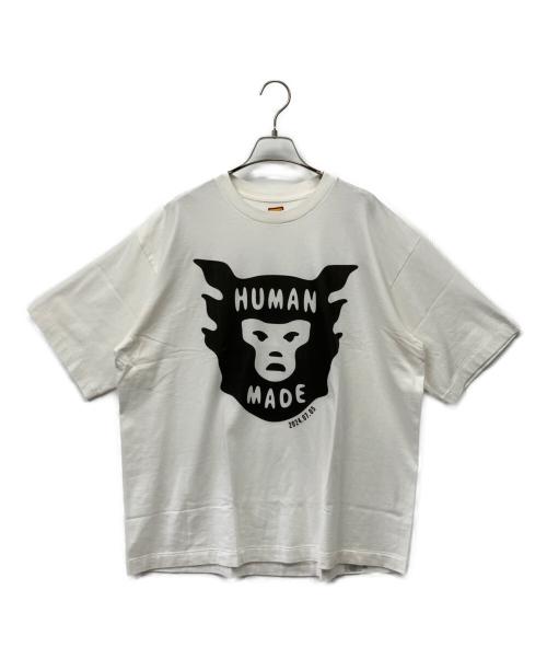 HUMAN MADE（ヒューマンメイド）HUMAN MADE (ヒューマンメイド) Tシャツ ホワイト サイズ:2XLの古着・服飾アイテム