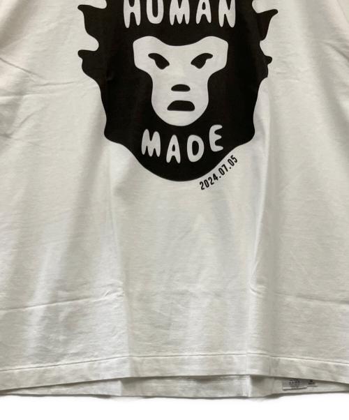 HUMAN MADE（ヒューマンメイド）HUMAN MADE (ヒューマンメイド) Tシャツ ホワイト サイズ:2XLの古着・服飾アイテム