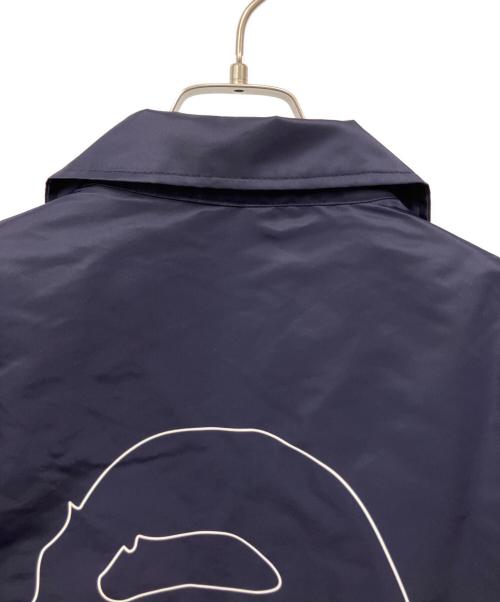 A BATHING APE（アベイシングエイプ）A BATHING APE (アベイシングエイプ) コーチジャケット ネイビー サイズ:XLの古着・服飾アイテム