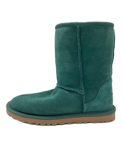 UGG（アグ）UGG (アグ) ムートンブーツ グリーン サイズ:23cmの古着・服飾アイテム