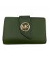 MICHAEL KORS（マイケルコース）の古着「2つ折り財布」｜グリーン