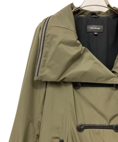 Mackage MONTREAL（マッカージュ モントリオール）Mackage montreal (マッカージュ モントリオール) ナポレオンコート オリーブ サイズ:XSの古着・服飾アイテム