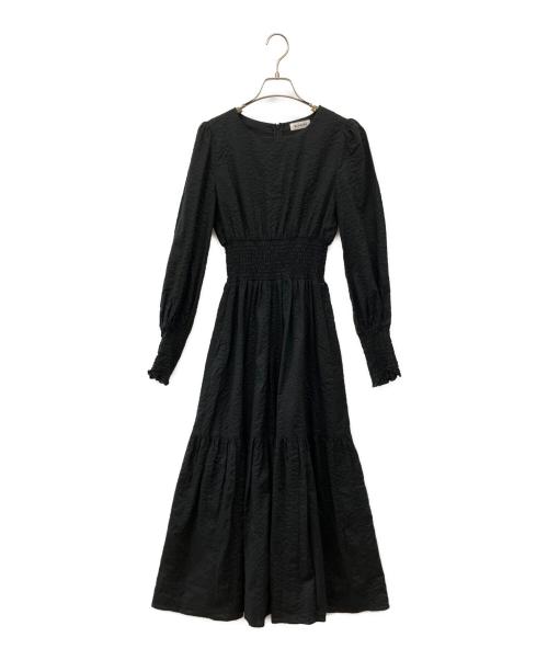 Bluelea（ブルレア）bluelea (ブルレア) 長袖ワンピース ブラック サイズ:Sの古着・服飾アイテム
