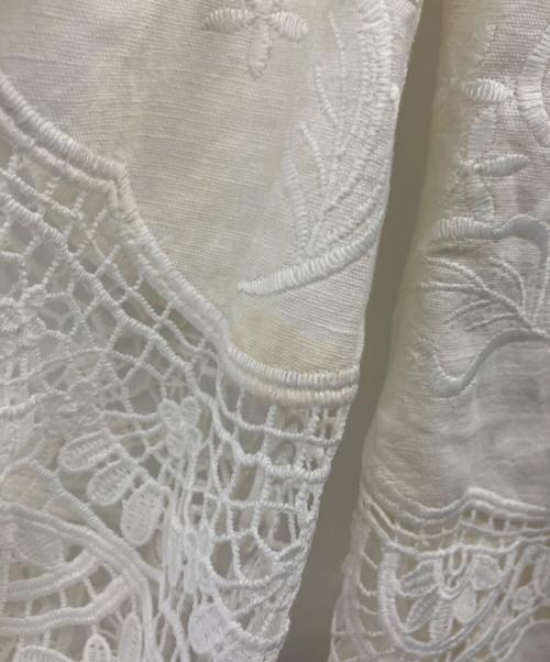 ZIMMERMANN（ジマーマン）ZIMMERMANN (ジマーマン) 長袖ブラウス ホワイト サイズ:Sの古着・服飾アイテム