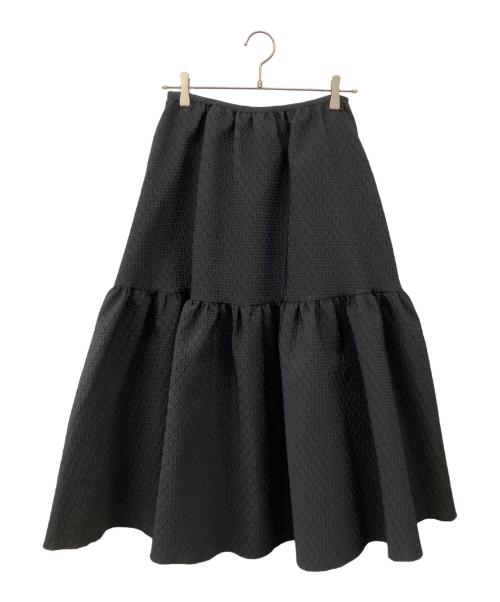 Bluelea（ブルレア）BLUELEA (ブルレア) スカート ブラック サイズ:Mの古着・服飾アイテム