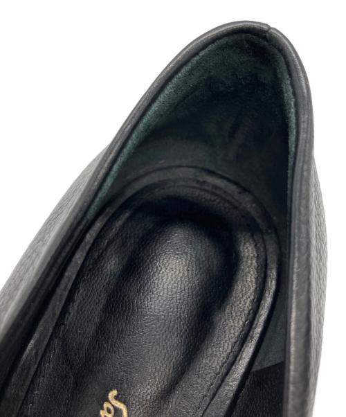 Salvatore Ferragamo（サルヴァトーレ フェラガモ）Salvatore Ferragamo (サルヴァトーレ フェラガモ) パンプス ブラック サイズ:24.5cmの古着・服飾アイテム