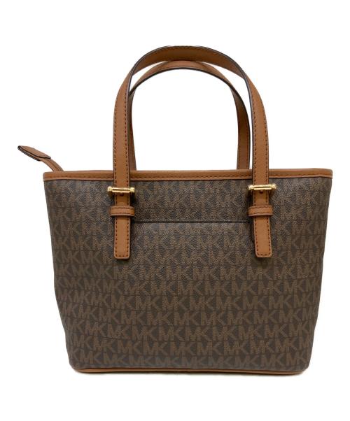 MICHAEL KORS（マイケルコース）MICHAEL KORS (マイケルコース) 2WAYバッグ ブラウンの古着・服飾アイテム