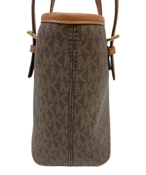 MICHAEL KORS（マイケルコース）MICHAEL KORS (マイケルコース) 2WAYバッグ ブラウンの古着・服飾アイテム