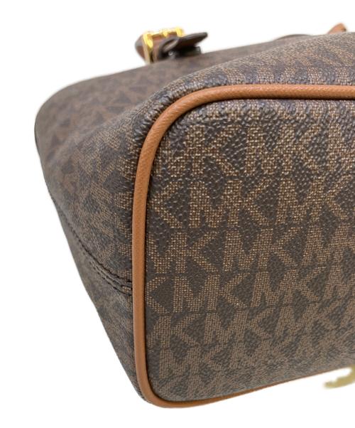 MICHAEL KORS（マイケルコース）MICHAEL KORS (マイケルコース) 2WAYバッグ ブラウンの古着・服飾アイテム