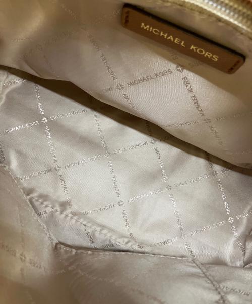 MICHAEL KORS（マイケルコース）MICHAEL KORS (マイケルコース) 2WAYバッグ ブラウンの古着・服飾アイテム