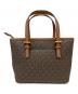 MICHAEL KORS (マイケルコース) 2WAYバッグ ブラウン：8000円