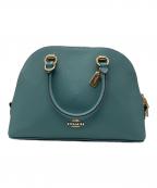 COACHコーチ）の古着「ハンドバッグ」｜スカイブルー