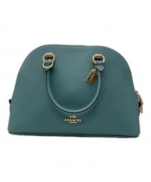 COACH（コーチ）の古着「ハンドバッグ」｜スカイブルー