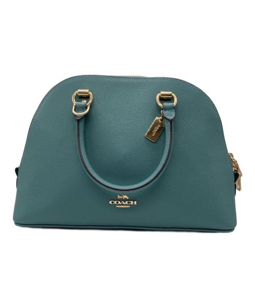 COACH（コーチ）COACH (コーチ) ハンドバッグ スカイブルーの古着・服飾アイテム