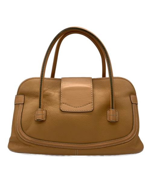 TOD'S（トッズ）TOD'S (トッズ) ハンドバッグ ブラウンの古着・服飾アイテム