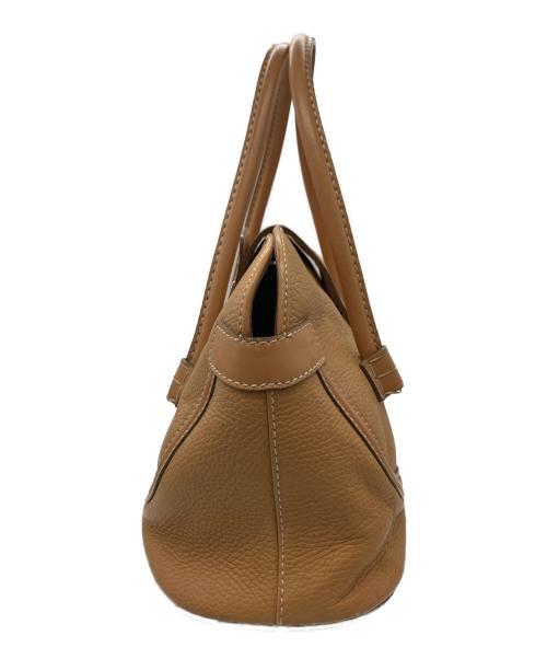 TOD'S（トッズ）TOD'S (トッズ) ハンドバッグ ブラウンの古着・服飾アイテム