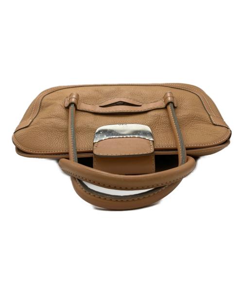 TOD'S（トッズ）TOD'S (トッズ) ハンドバッグ ブラウンの古着・服飾アイテム