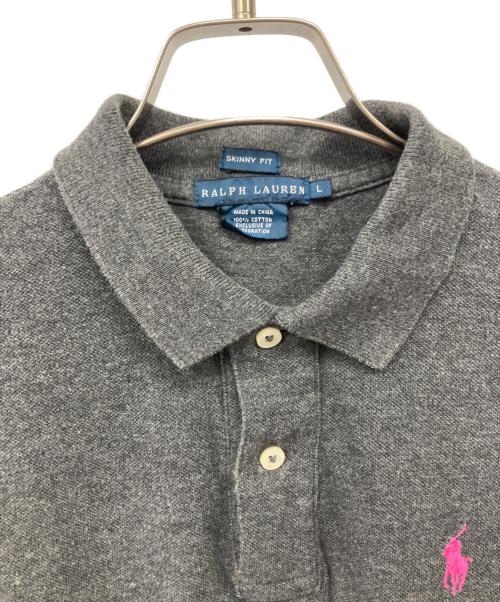RALPH LAUREN（ラルフローレン）RALPH LAUREN (ラルフローレン) ポロシャツ グレー サイズ:Lの古着・服飾アイテム