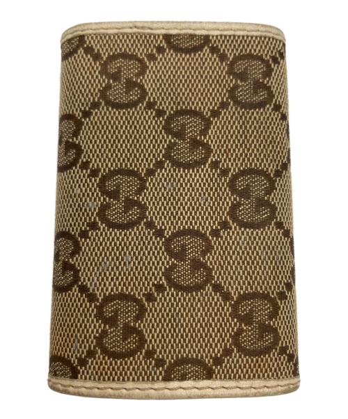 GUCCI（グッチ）GUCCI (グッチ) キーケース ベージュの古着・服飾アイテム