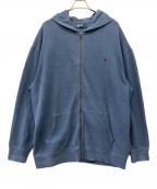 POLO RALPH LAURENポロ・ラルフローレン）の古着「ジップパーカー」｜ブルー