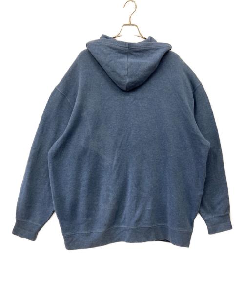 POLO RALPH LAUREN（ポロ・ラルフローレン）POLO RALPH LAUREN (ポロ・ラルフローレン) ジップパーカー ブルー サイズ:3XLの古着・服飾アイテム