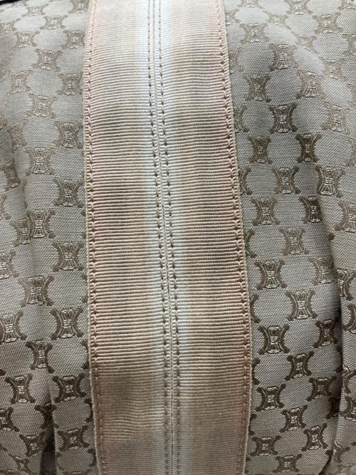 CELINE（セリーヌ）CELINE (セリーヌ) ハンドバッグ ベージュ×ホワイトの古着・服飾アイテム