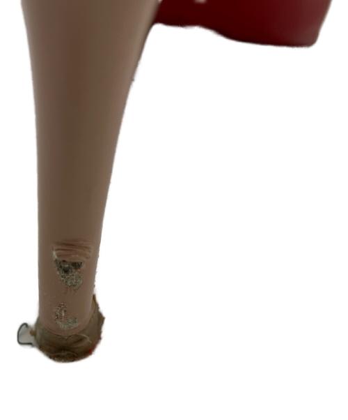 Christian Louboutin（クリスチャン・ルブタン）Christian Louboutin (クリスチャン・ルブタン) ヒールパンプス ベージュ×レッド サイズ:37 1/2の古着・服飾アイテム