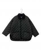 Traditional Weatherwearトラディショナルウェザーウェア）の古着「キルティングジャケット」｜ブラック