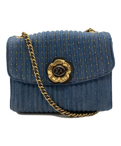 COACH（コーチ）COACH (コーチ) ショルダーバッグ インディゴの古着・服飾アイテム