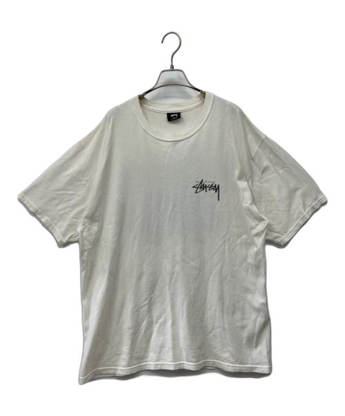 stussy（ステューシー）stussy (ステューシー) 半袖Tシャツ ホワイト サイズ:XLの古着・服飾アイテム