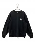 stussyステューシー）の古着「スウェット」｜ブラック